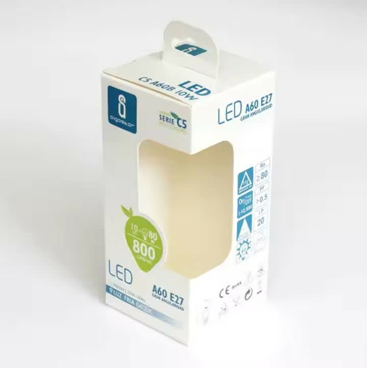 طراحی جعبه لامپ با پنجره شفاف