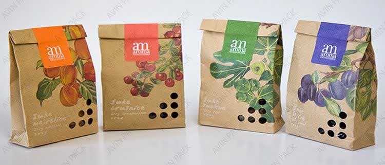 طراحی جعبه خشکبار کیسهای (پاکتی)