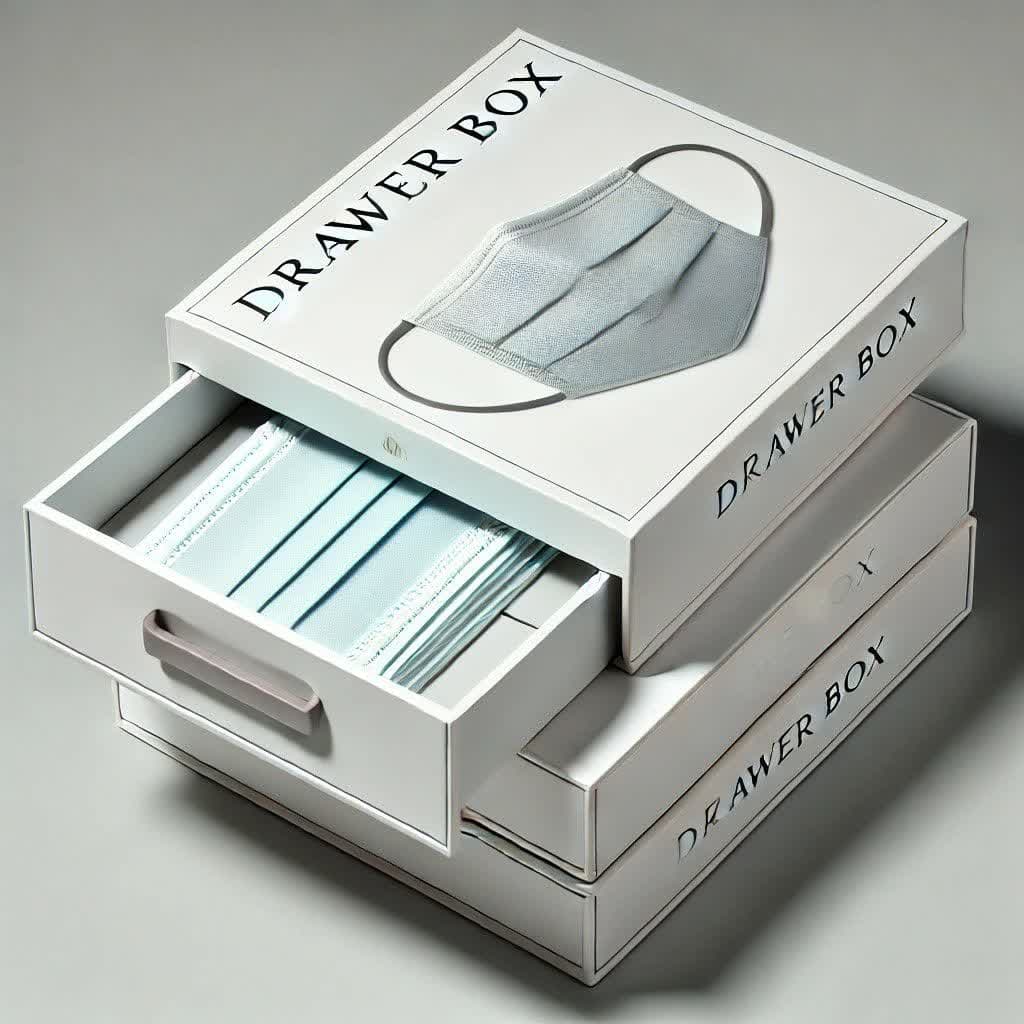 طراحی جعبه ماسک کشویی