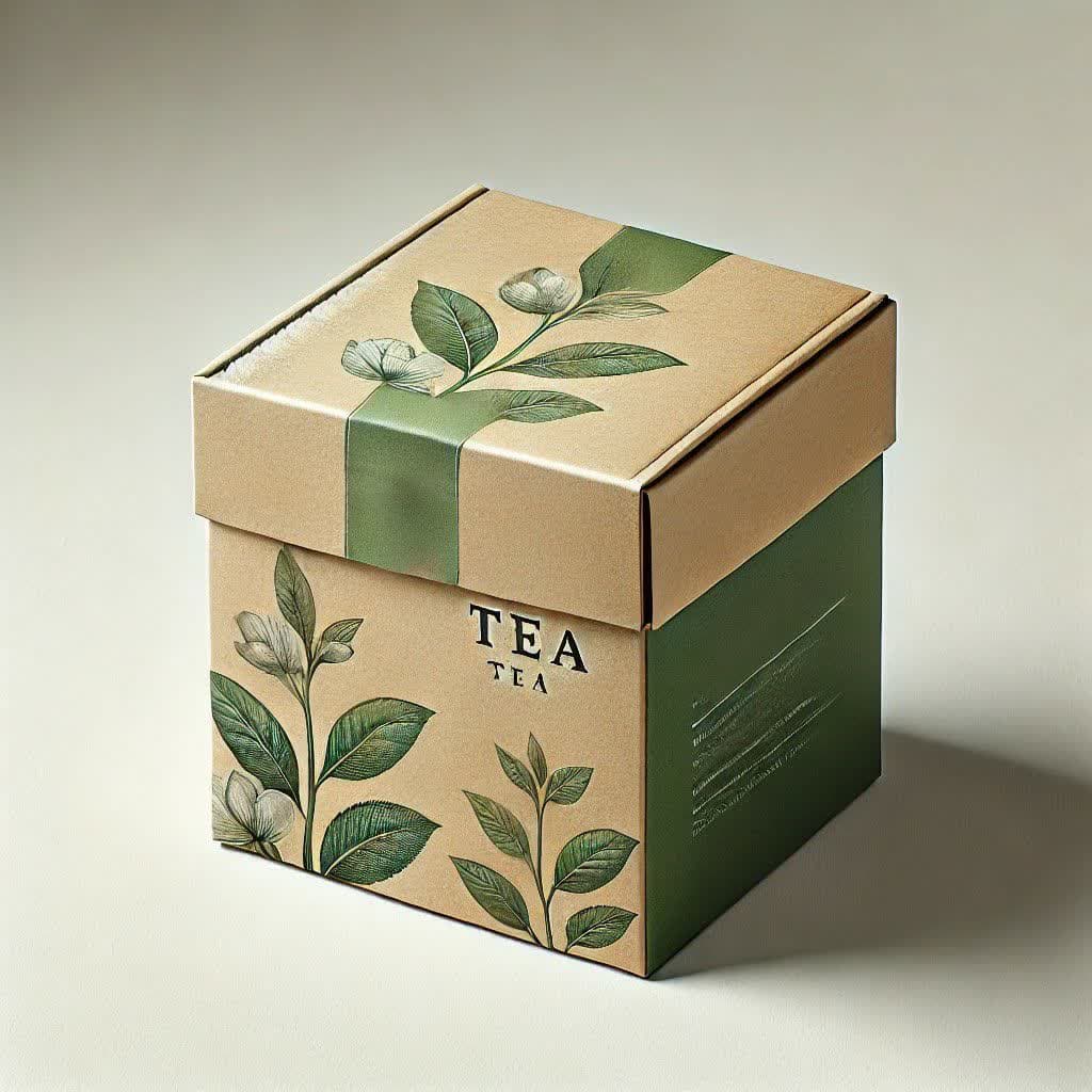 طراحی جعبه چای دربدار کلاسیک