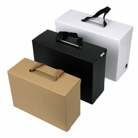 طراحی جعبه کفش دسته دار